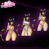 Ankha - Mummy Catgirl - Half Body